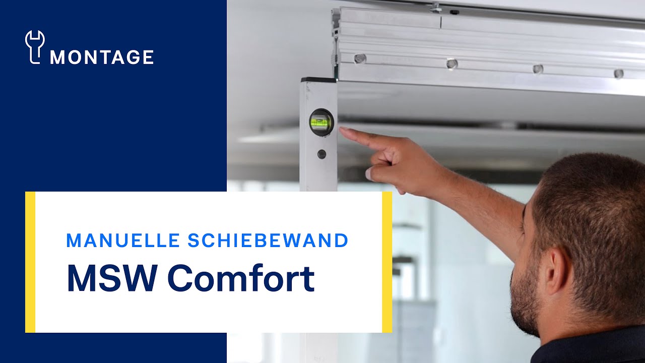 Montagevideo | MSW Comfort Im folgenden Video zeigen wir Ihnen den Aufbau einer GEZE MSW Anlage mit der mechanisch-automatischen Element-Verriegelung MSW Comfort.