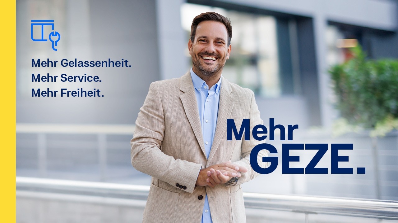 GEZE Österreich | Wir geben Stillstand keine Chance – Jetzt Servicevertrag abschließen! 